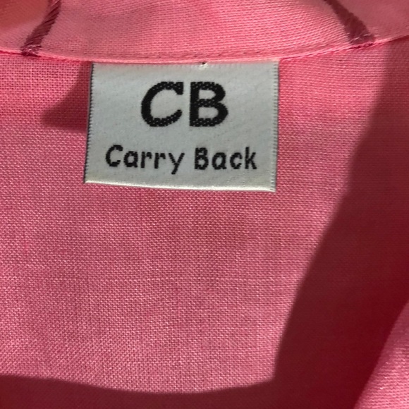 CB CARRY BACK SZ M CORAL PANTS and TOP NWOT - Picture 4 of 4